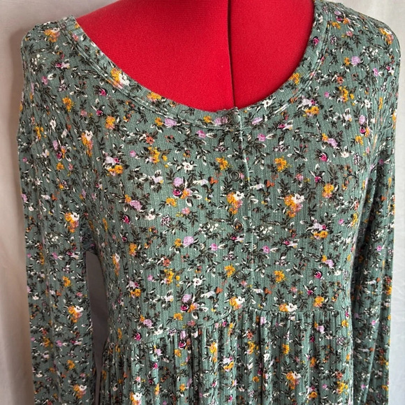 MM98 Paisley sky maternity floral dress - Picture 2 of 7